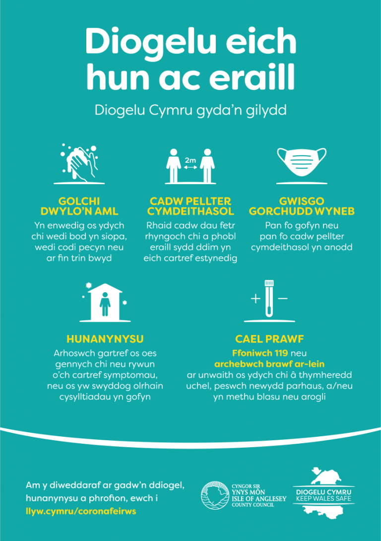 Diogelu eich hun ac erail