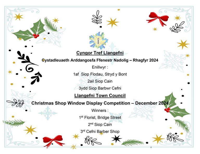 Christmas Shop Window Display Competition